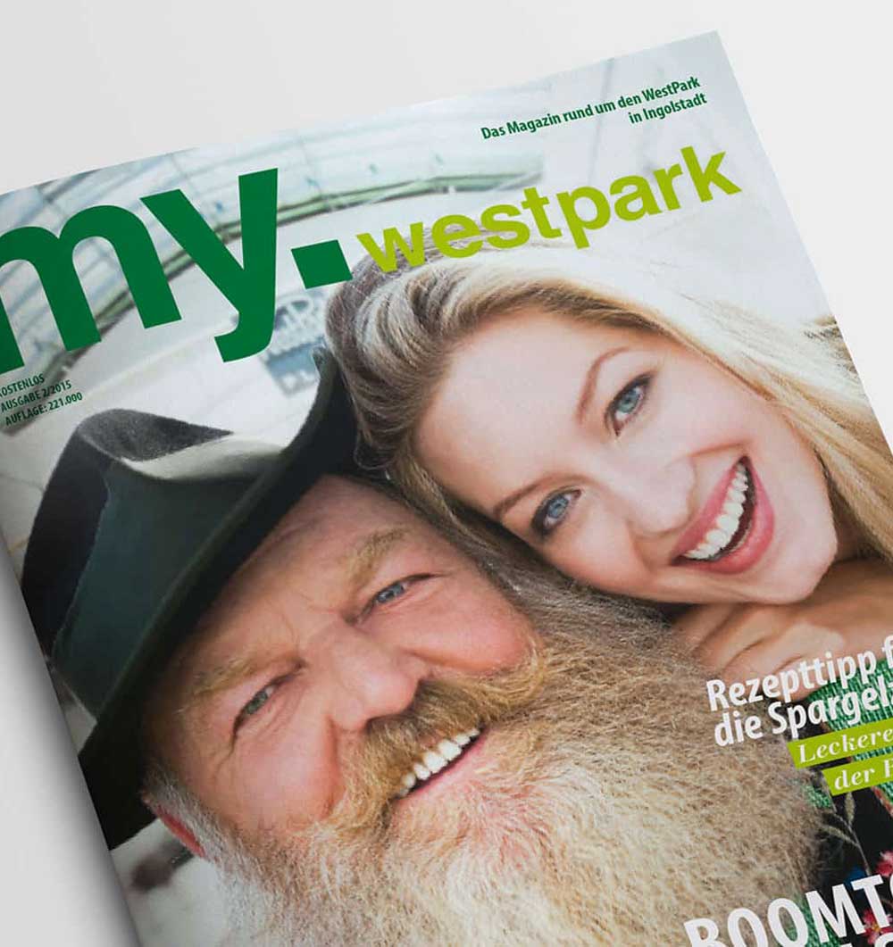 my.Westpark Centermagazin cover.